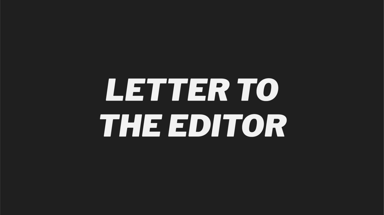 Letter to the editor – Irene Holcomb – Deltaplex News